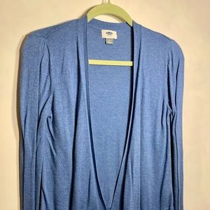 Old Navy blue open cardigan